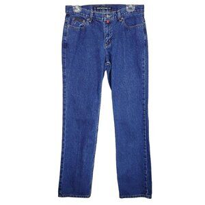 Vintage DKNY Sz 6 Women's Straight Jeans Med Wash Mid Rise Y2K No Stretch EUC